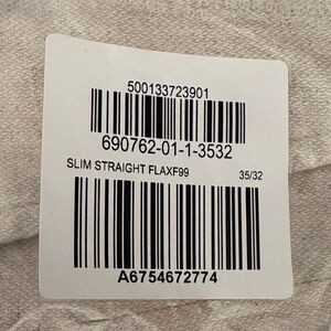 Banana Republic Linen-Blend Pants in Cream